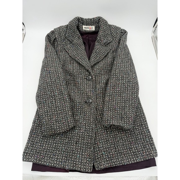 Sharilove Jackets & Blazers - Sharilove Fashion Women's Medium 80s 90s Vintage Jacket Tweed Coat Colorful